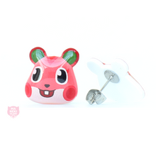 Load image into Gallery viewer, Animal Crossing Apple Stud Earrings