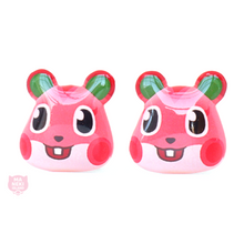Load image into Gallery viewer, Animal Crossing Apple Stud Earrings