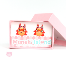 Load image into Gallery viewer, Animal Crossing Audie Stud Earrings