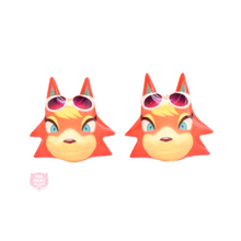 Load image into Gallery viewer, Animal Crossing Audie Stud Earrings
