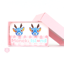 Load image into Gallery viewer, Animal Crossing Bam Stud Earrings