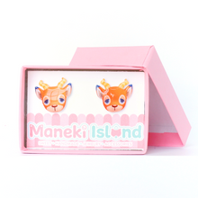 Load image into Gallery viewer, Animal Crossing Beau Stud Earrings