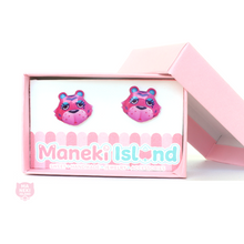 Load image into Gallery viewer, Animal Crossing Claudia Stud Earrings