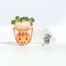 Load image into Gallery viewer, Animal Crossing Daisy Mae Stud Earrings