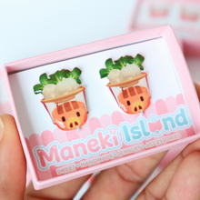Load image into Gallery viewer, Animal Crossing Daisy Mae Stud Earrings