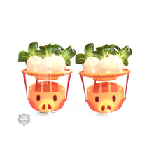 Load image into Gallery viewer, Animal Crossing Daisy Mae Stud Earrings