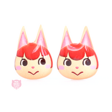 Load image into Gallery viewer, Animal Crossing Felicity Stud Earrings