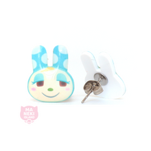 Load image into Gallery viewer, Animal Crossing Francine Stud Earrings