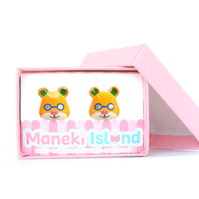 Load image into Gallery viewer, Animal Crossing Graham Stud Earrings
