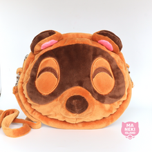 Load image into Gallery viewer, Animal Crossing Tom Nook Plush Crossbody Bag