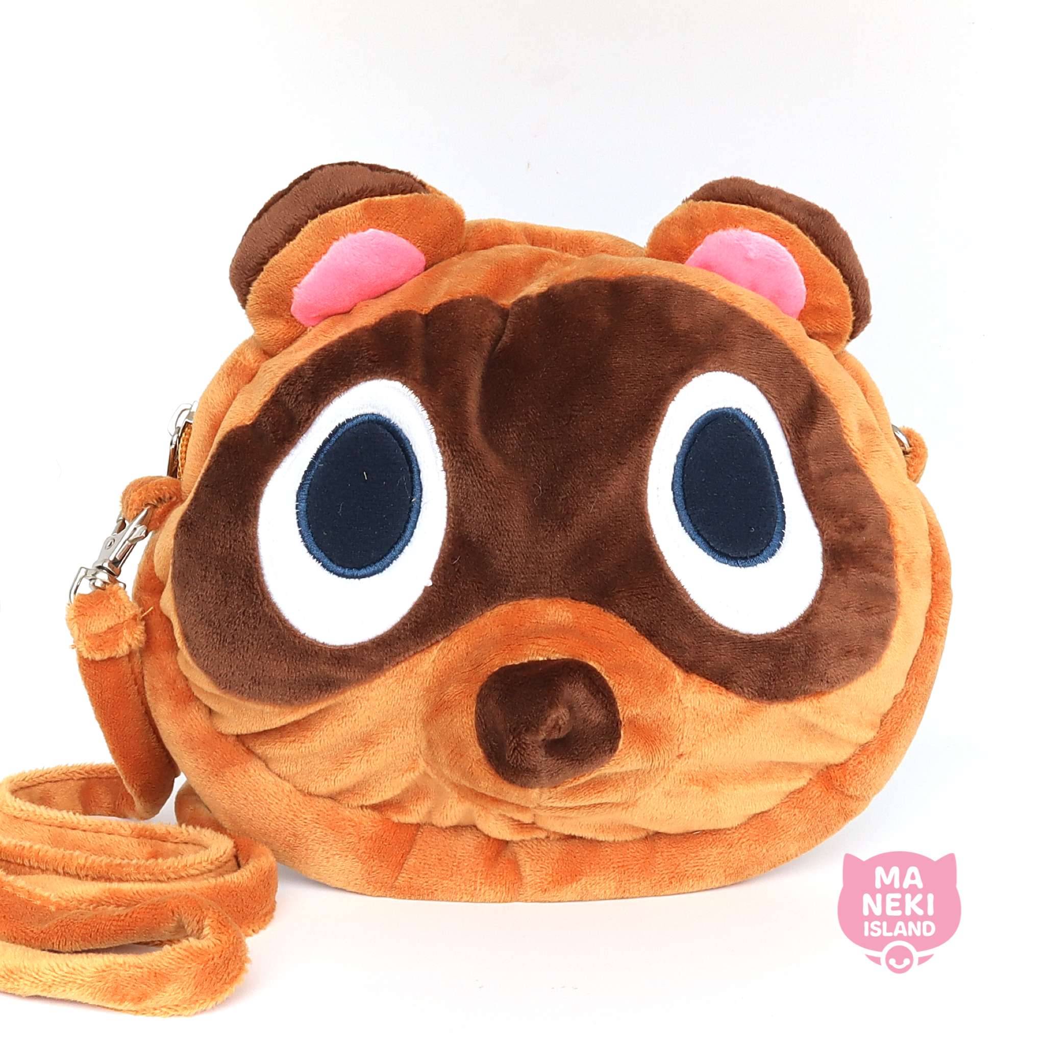 Animal Crossing Tom Nook Plush Crossbody Bag