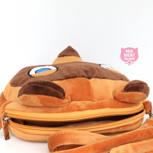 Load image into Gallery viewer, Animal Crossing Tom Nook Plush Crossbody Bag