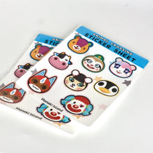 Load image into Gallery viewer, Animal Crossing Villagers Planner Sticker Sheet