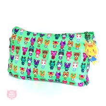 Load image into Gallery viewer, Animal Crossing Celeste Zip-Up Cosmetic Bag
