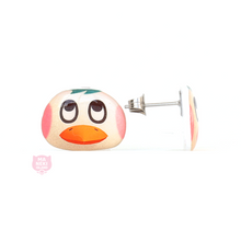 Load image into Gallery viewer, Animal Crossing Iggly Stud Earrings