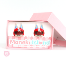 Load image into Gallery viewer, Animal Crossing Kid Cat Stud Earrings