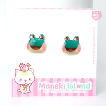 Load image into Gallery viewer, Animal Crossing Lily Stud Earrings