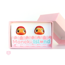 Load image into Gallery viewer, Animal Crossing Maelle Stud Earrings