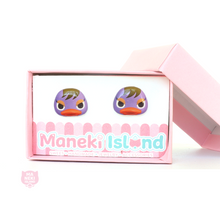 Load image into Gallery viewer, Animal Crossing Mallary Stud Earrings