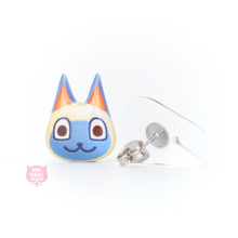 Load image into Gallery viewer, Animal Crossing Mitzi Stud Earrings