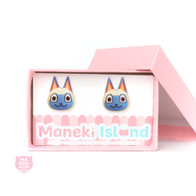 Load image into Gallery viewer, Animal Crossing Mitzi Stud Earrings