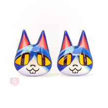 Load image into Gallery viewer, Animal Crossing Moe Stud Earrings