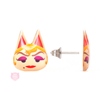 Load image into Gallery viewer, Animal Crossing Monique Stud Earrings