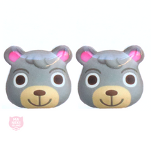 Load image into Gallery viewer, Animal Crossing Olive Stud Earrings