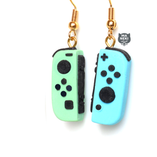 Load image into Gallery viewer, Animal Crossing Nintendo Switch Joycon Earrings