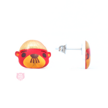 Load image into Gallery viewer, Animal Crossing Pascal Stud Earrings