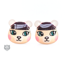 Load image into Gallery viewer, Animal Crossing Pekoe Stud Earrings