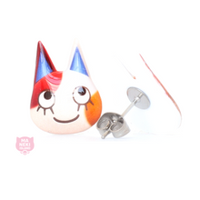 Load image into Gallery viewer, Animal Crossing Purrl Stud Earrings