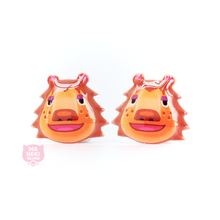 Load image into Gallery viewer, Animal Crossing Rex Stud Earrings