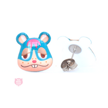 Load image into Gallery viewer, Animal Crossing Rodney Stud Earrings