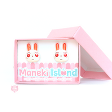 Load image into Gallery viewer, Animal Crossing Ruby Stud Earrings