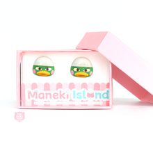 Load image into Gallery viewer, Animal Crossing Scoot Stud Earrings