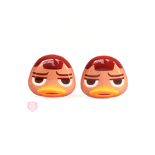 Load image into Gallery viewer, Animal Crossing Weber Stud Earrings