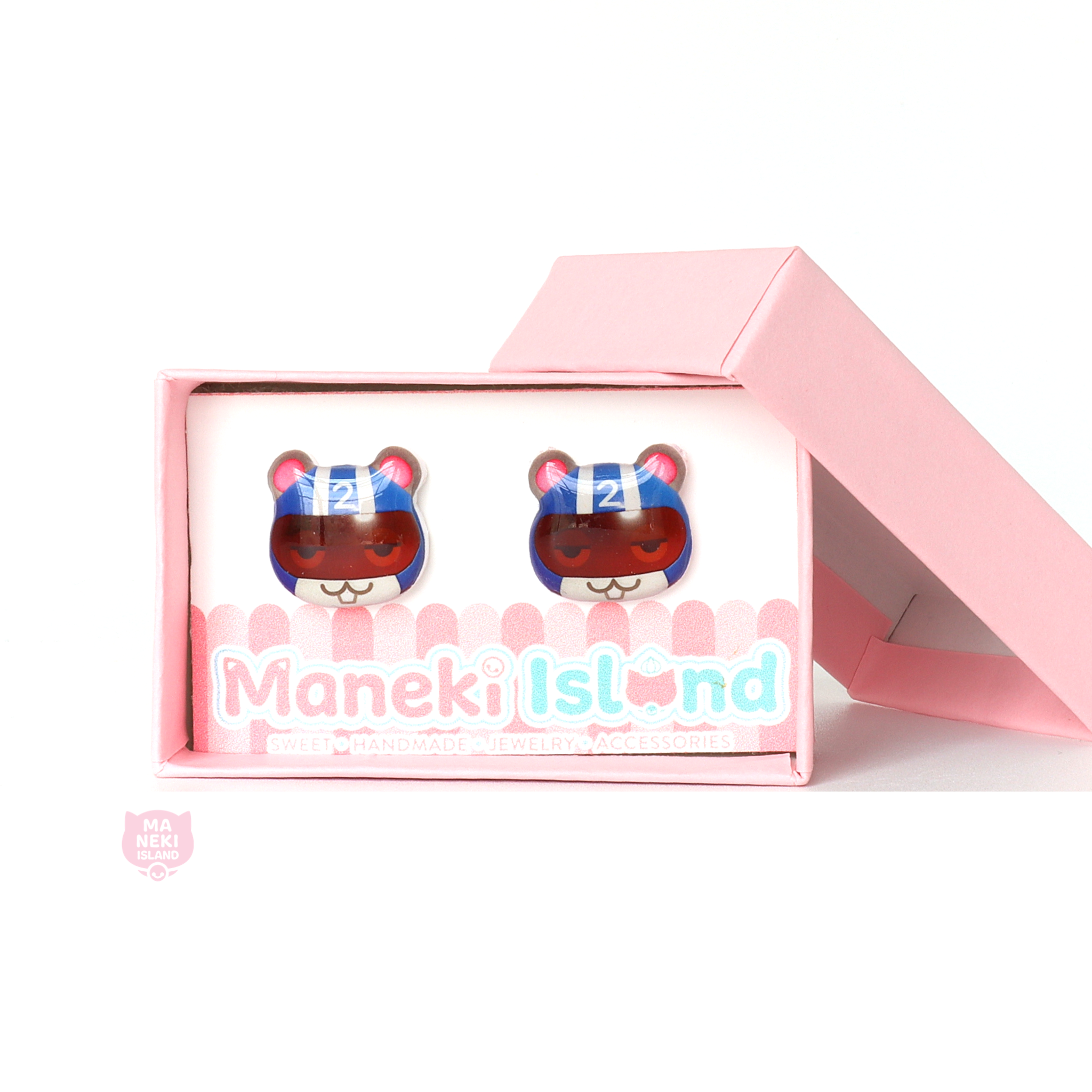 Animal Crossing Agent S Stud Earrings