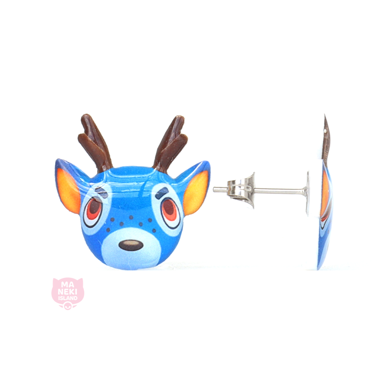 Animal Crossing Bam Stud Earrings