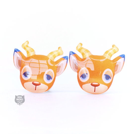 Animal Crossing Beau Stud Earrings
