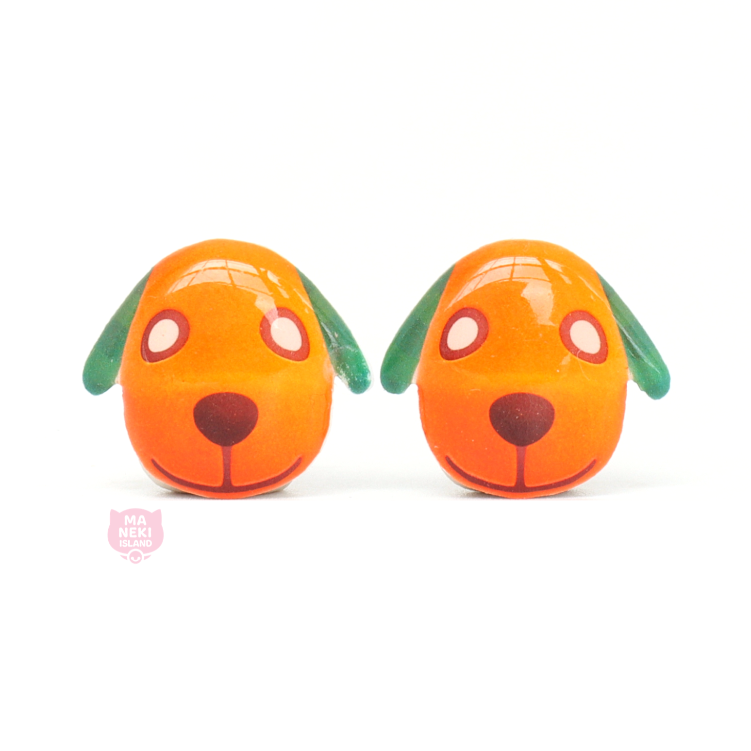 Animal Crossing Biskit Stud Earrings