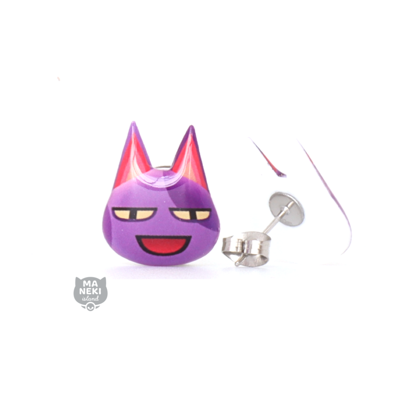 Animal Crossing Bob Stud Earrings