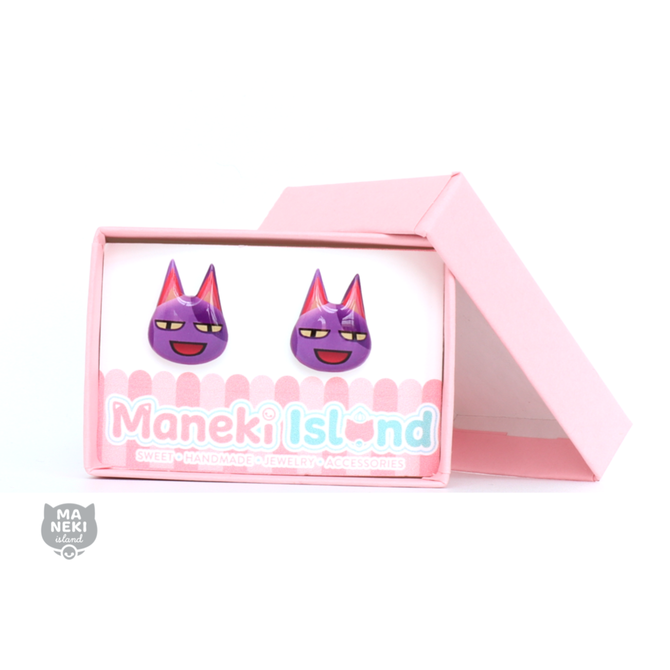 Animal Crossing Bob Stud Earrings