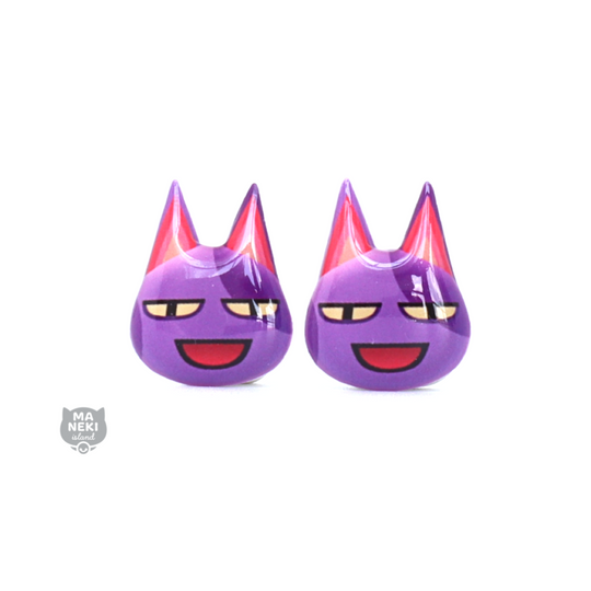 Animal Crossing Bob Stud Earrings
