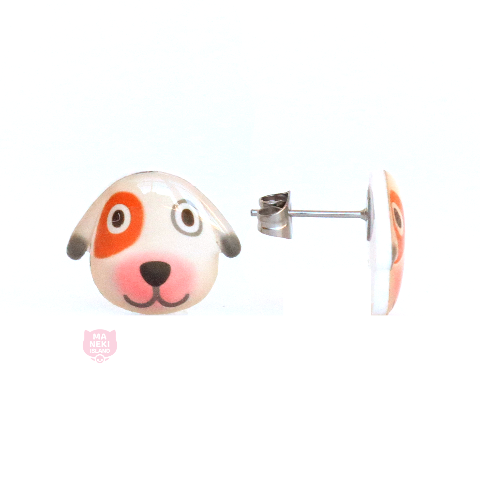 Animal Crossing Bones Stud Earrings