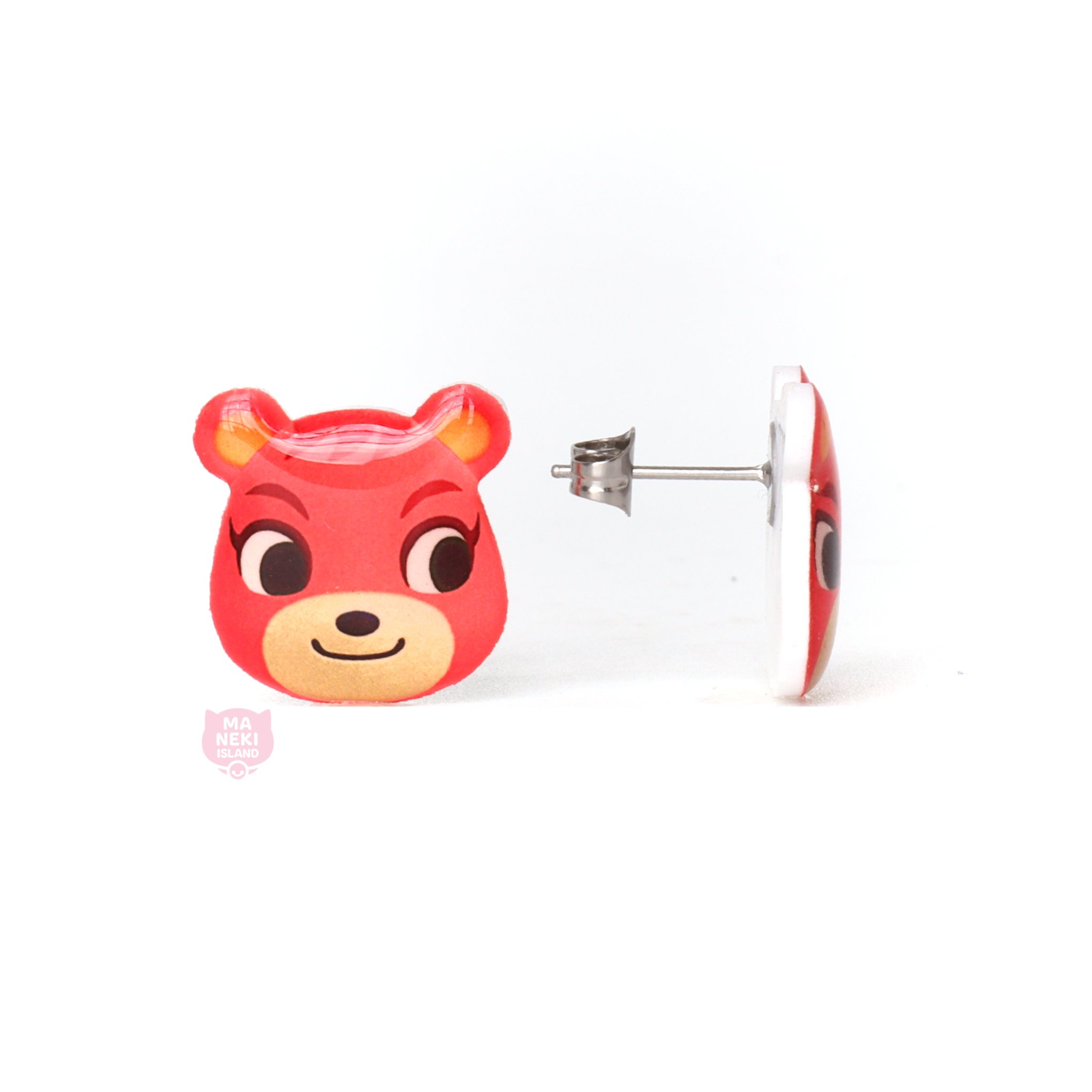 Animal Crossing Cheri Stud Earrings