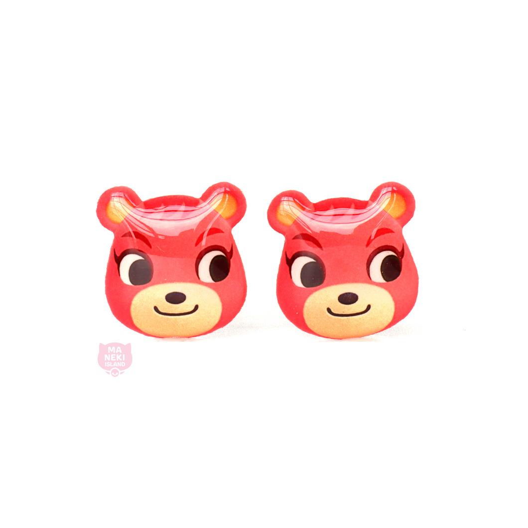 Animal Crossing Cheri Stud Earrings