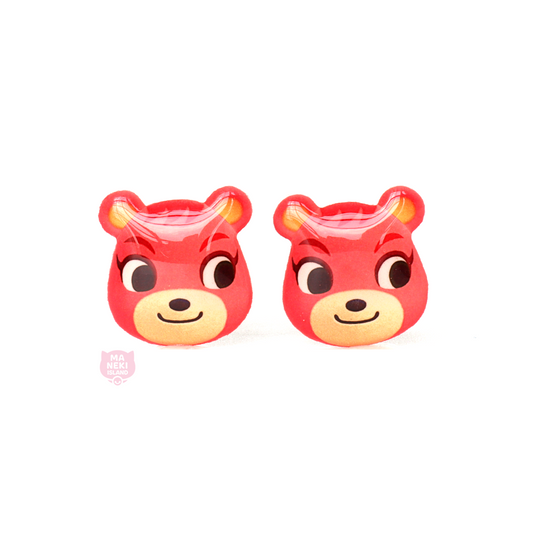 Animal Crossing Cheri Stud Earrings