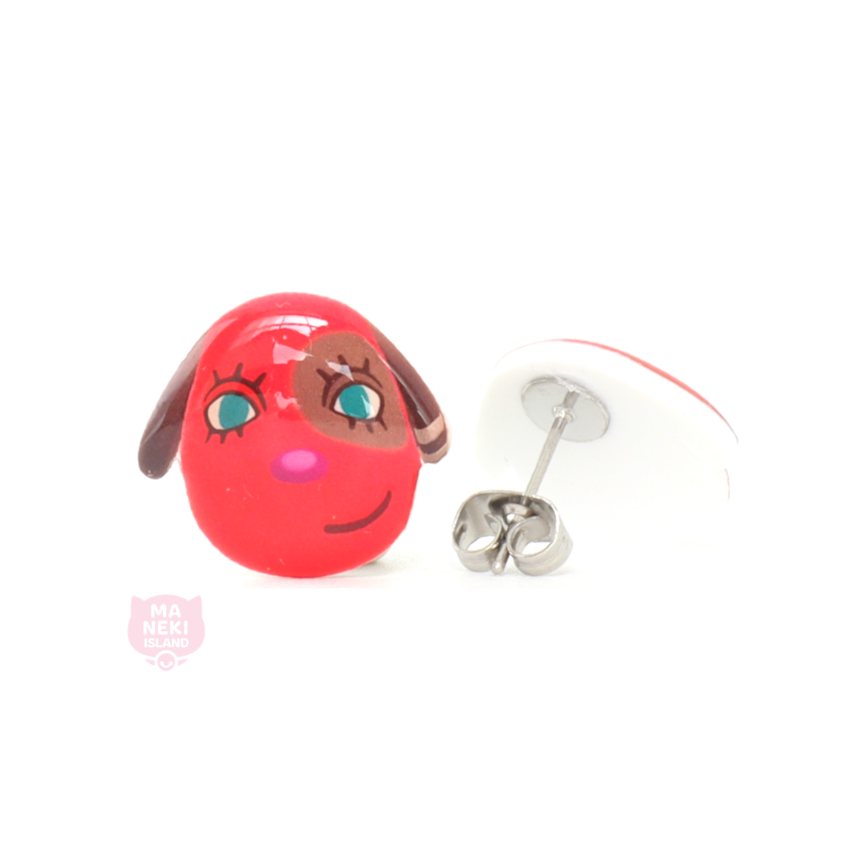 Animal Crossing Cherry Stud Earrings