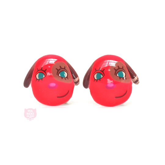 Animal Crossing Cherry Stud Earrings
